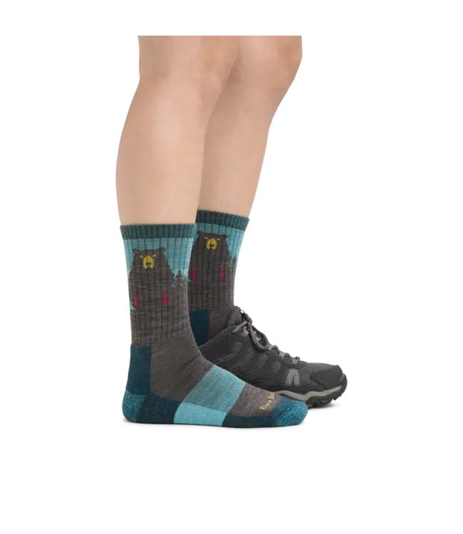 Darn Tough Women's Bear Town Micro Crew Lightweight Hiking Sock