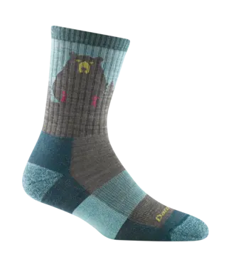 DARN TOUGH Darn Tough Women's Bear Town Micro Crew Lightweight Hiking Sock