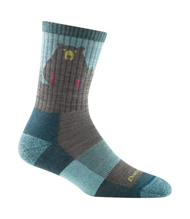 Darn Tough Women's Bear Town Micro Crew Lightweight Hiking Sock