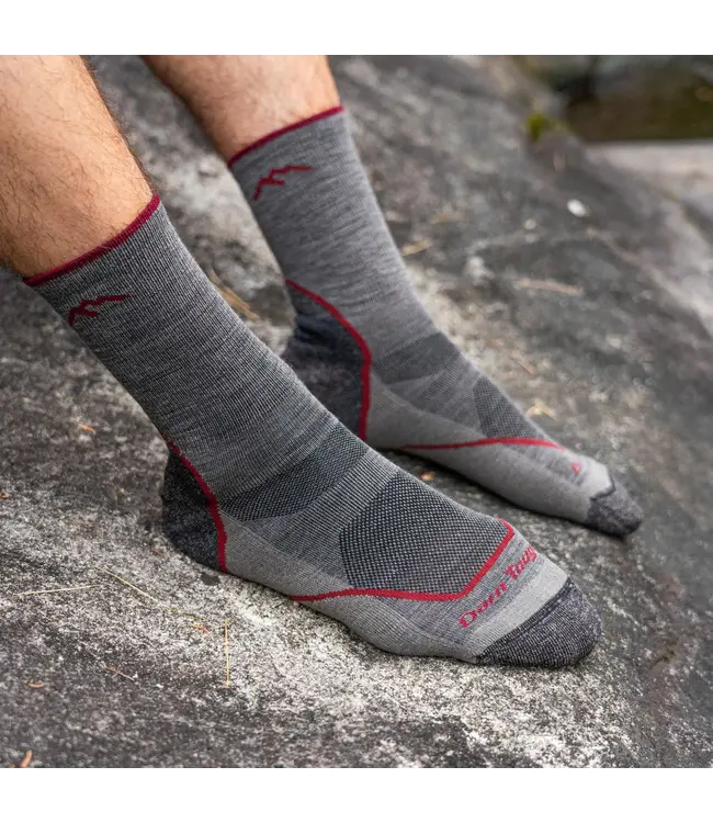 Darn Tough Men's Light Hiker Micro Crew Lightweight Hiking Sock