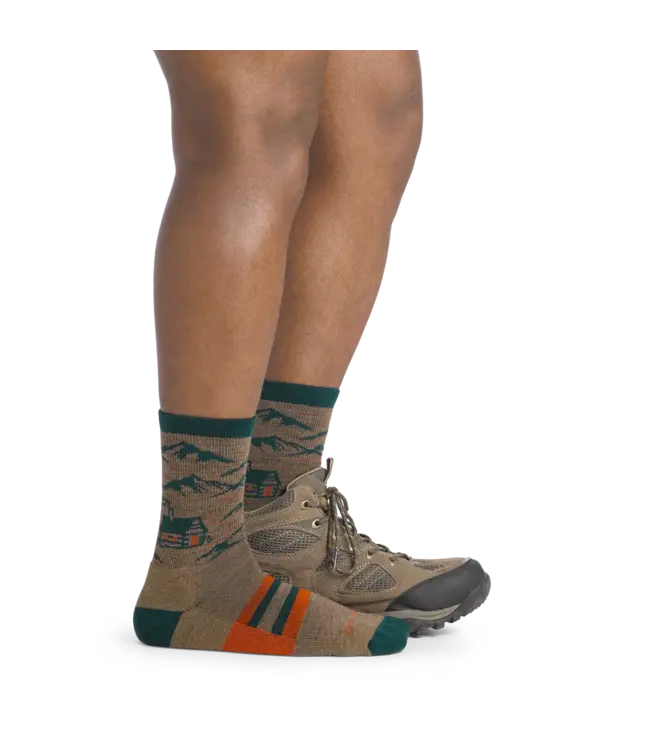 Darn Tough Men's Hike Hike Hut Micro Crew Midweight Hiking Socks