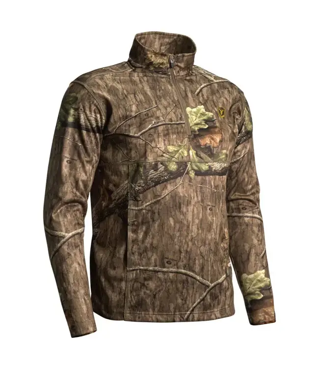 Blocker Outdoors Men's Shield 1/4 Zip Performance Fleece Shirt