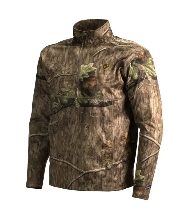 Blocker Outdoors Men's Shield 1/4 Zip Performance Fleece Shirt
