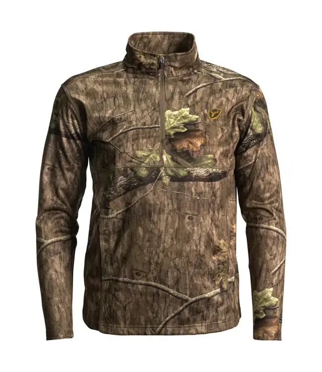 Blocker Outdoors Men's Shield 1/4 Zip Performance Fleece Shirt