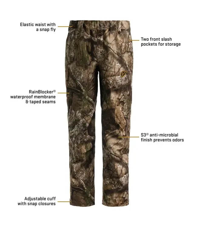 Block Outdoors Men's Shield Drencher Pant