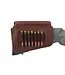 Allen Company Westcliff Leather Buttstock Cartridge Carrier with Cheek Piece, Brown