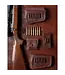 Allen Company Westcliff Leather Buttstock Cartridge Carrier with Cheek Piece, Brown
