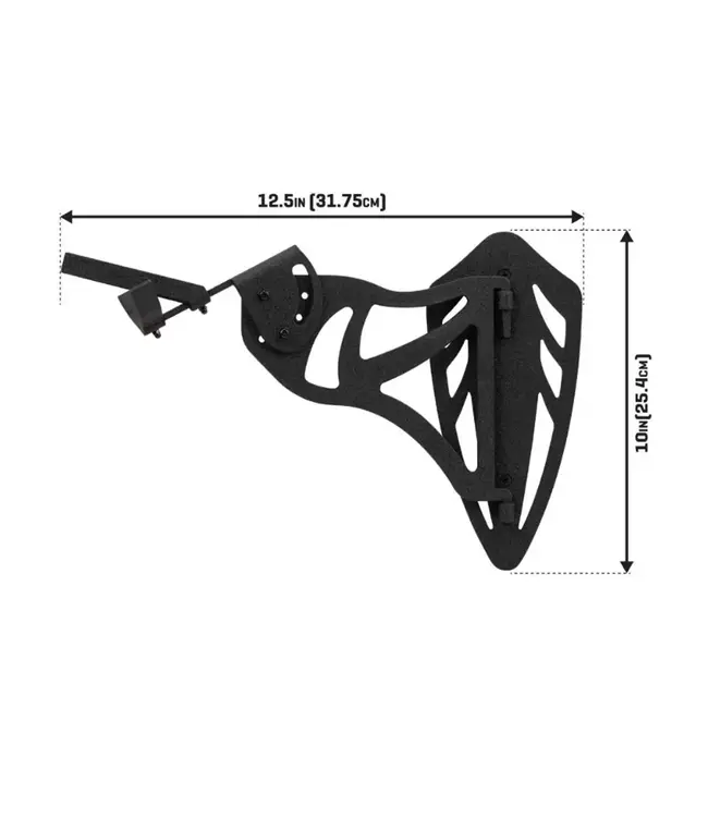 Allen Company EZ Mount Magnum Skull Hanger, Black