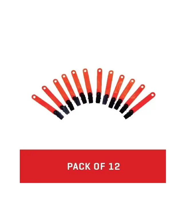 Allen Company Relfective Trail Marking Clips, Orange