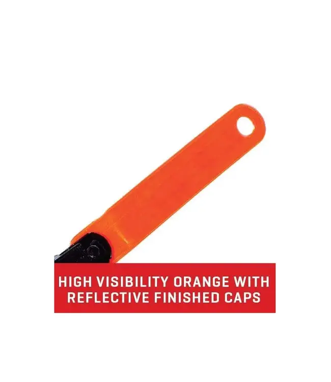Allen Company Relfective Trail Marking Clips, Orange