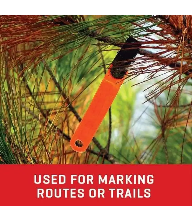 Allen Company Relfective Trail Marking Clips, Orange