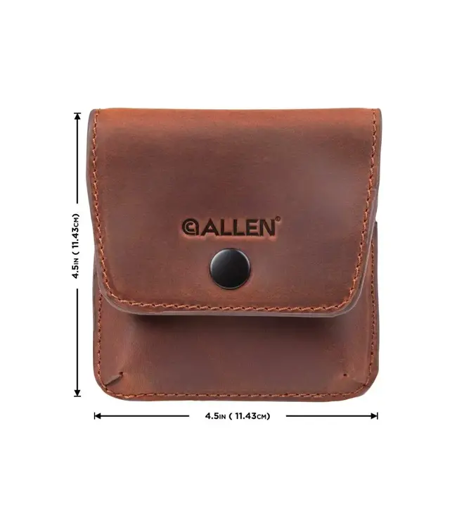 Allen Company Del Norte Leather Belt Loop Cartridge Holder, Brown
