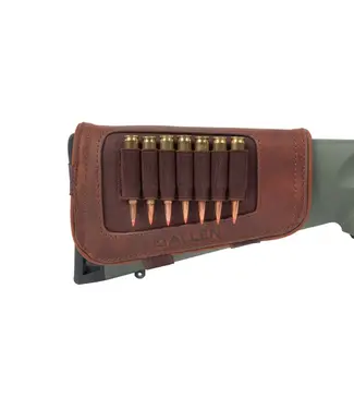 THE ALLEN COMPANY Allen Company New Castle Leather Buttstock Cartridge Carrier, Brown