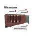 Allen Company New Castle Leather Buttstock Cartridge Carrier, Brown