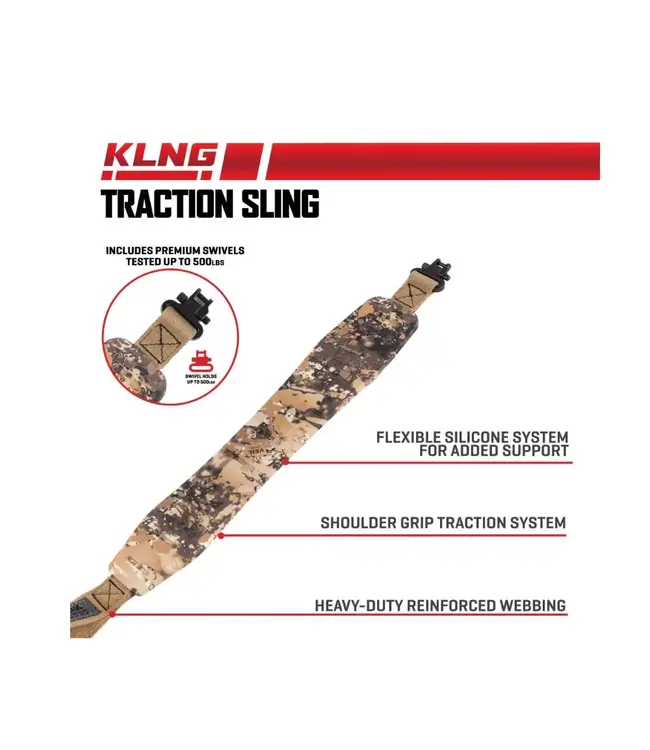 Allen Company Kling Sling with Swivels, Holds 500 lbs., Veil Avayde