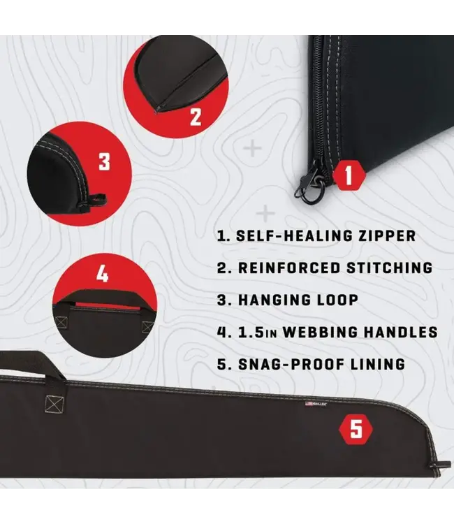 Allen Company Durango Soft Gun Case - 52"