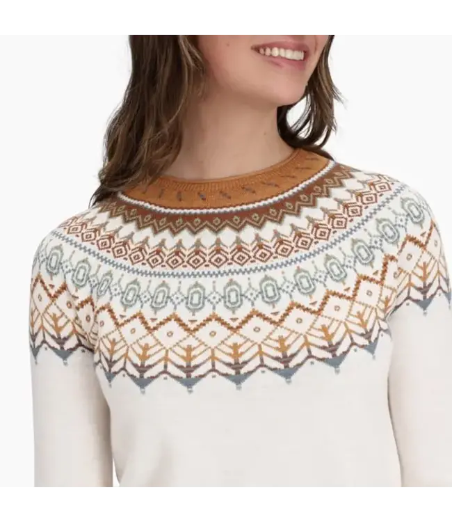 Royal Robbins Women's Westlands Fairisle Crew Sweater