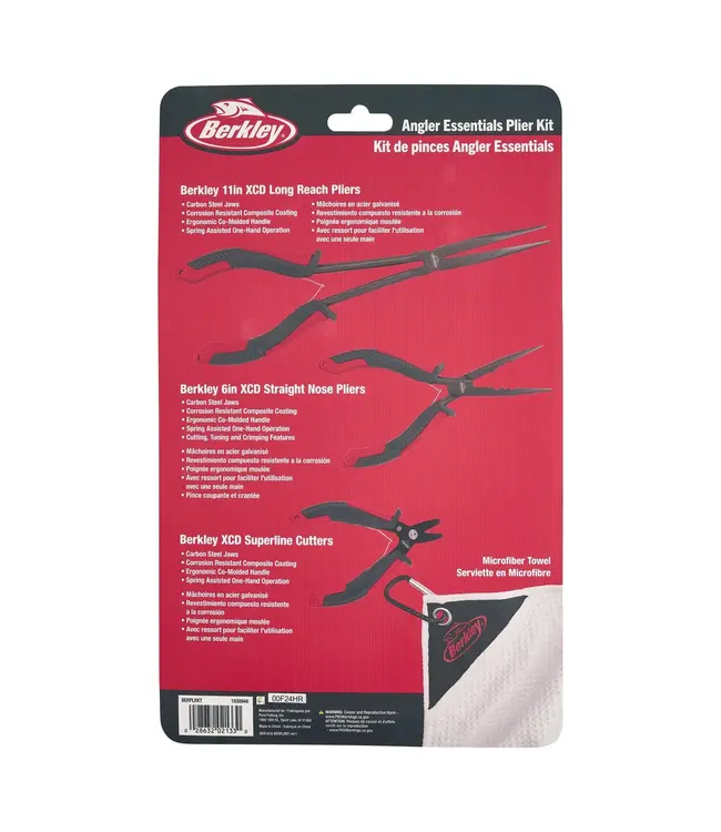 Berkley Angler Essential Plier Kit
