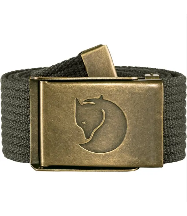 Fjällräven Canvas Brass Belt