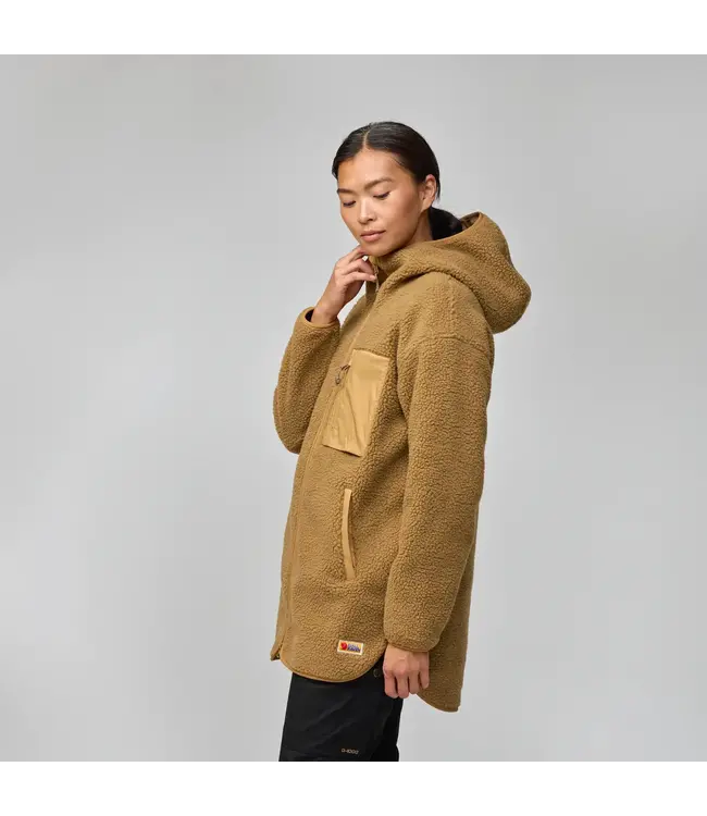 Fjällräven Women's Vardag Pile Fleece Long Jacket
