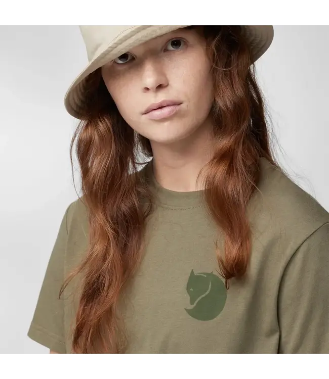 Fjällräven Women's Fox Boxy Logo Tee