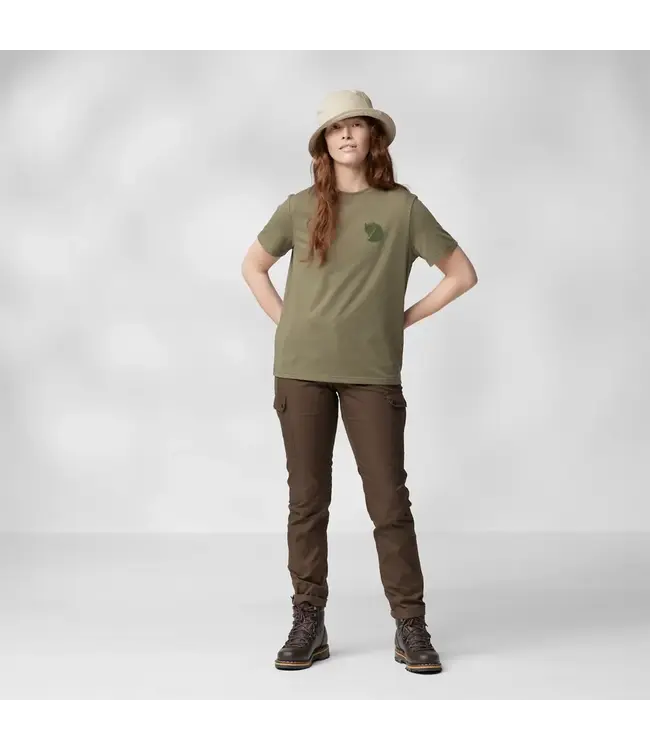 Fjällräven Women's Fox Boxy Logo Tee