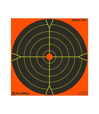 CALDWELL Caldwell Gen 2 - Orange Peel 'Bullseye' Targets - 8", 5 pk