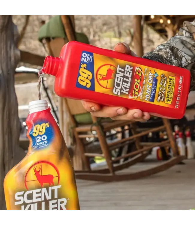 Wildlife Research Center Scent Killer Gold Spray (24/24 Combo)