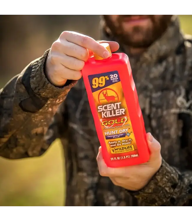 Wildlife Research Center Scent Killer Gold Spray (24/24 Combo)