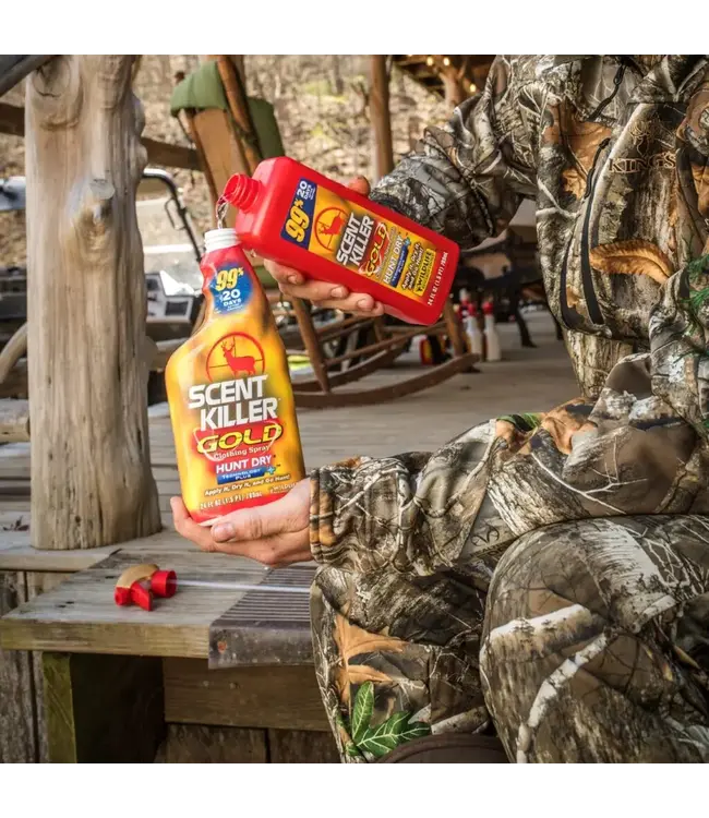 Wildlife Research Center Scent Killer Gold Spray (24/24 Combo)
