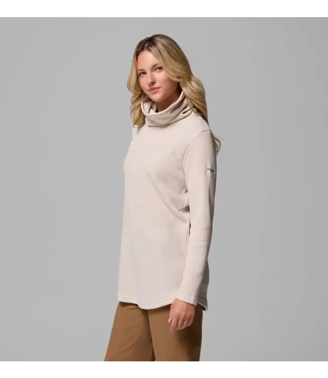 Columbia Women's Holly Hideaway Waffle Cowl Neck Pullover