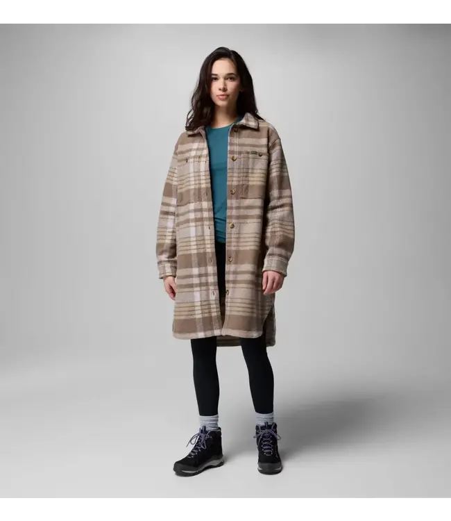 Columbia Women's Wildest Venture Long Fleece Coat