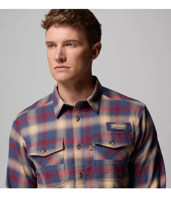 Columbia Men's PHG Roughtail Stretch Flannel Long Sleeve