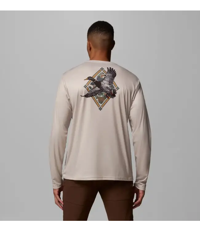 Columbia Men's PHG Terminal Shot Diamond Long Sleeve Shirt