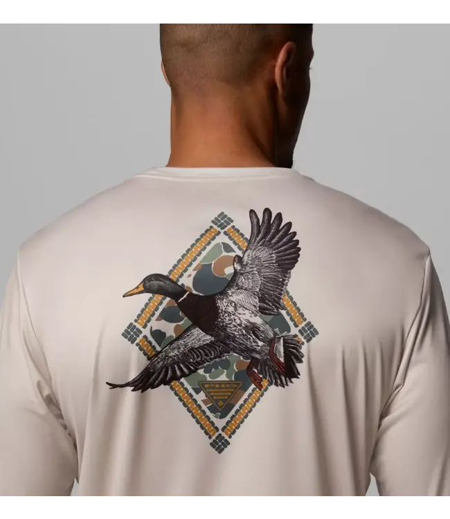 Columbia Men's PHG Terminal Shot Diamond Long Sleeve Shirt