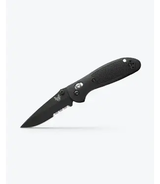BENCHMADE Benchmade Mini Griptilian Knife - Black Grivory | Drop-point