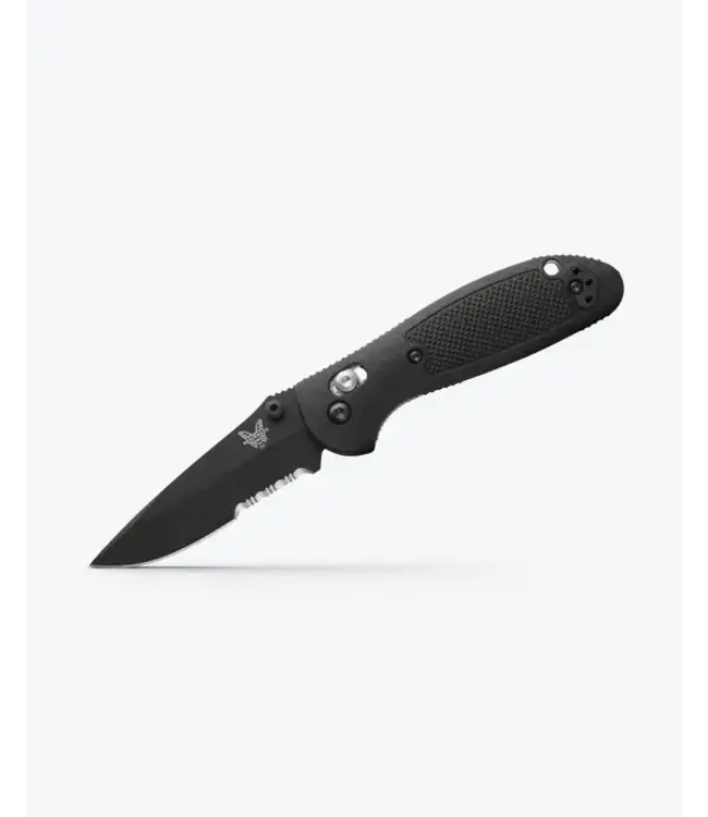 Benchmade Mini Griptilian Knife - Black Grivory | Drop-point
