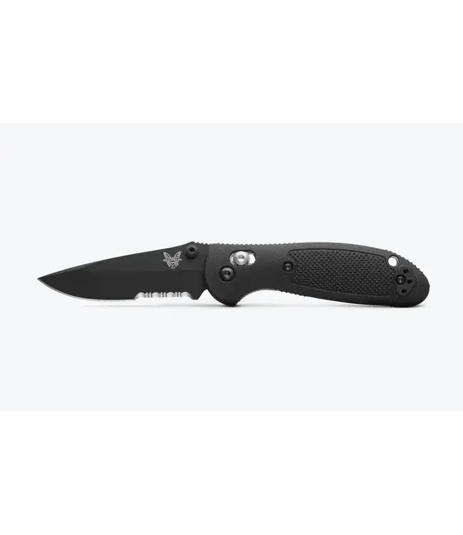 Benchmade Mini Griptilian Knife - Black Grivory | Drop-point