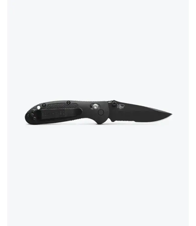 Benchmade Mini Griptilian Knife - Black Grivory | Drop-point