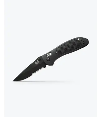 BENCHMADE Benchmade Griptilian Knife - Black Grivory | Drop-point