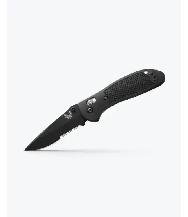 Benchmade Griptilian Knife - Black Grivory | Drop-point