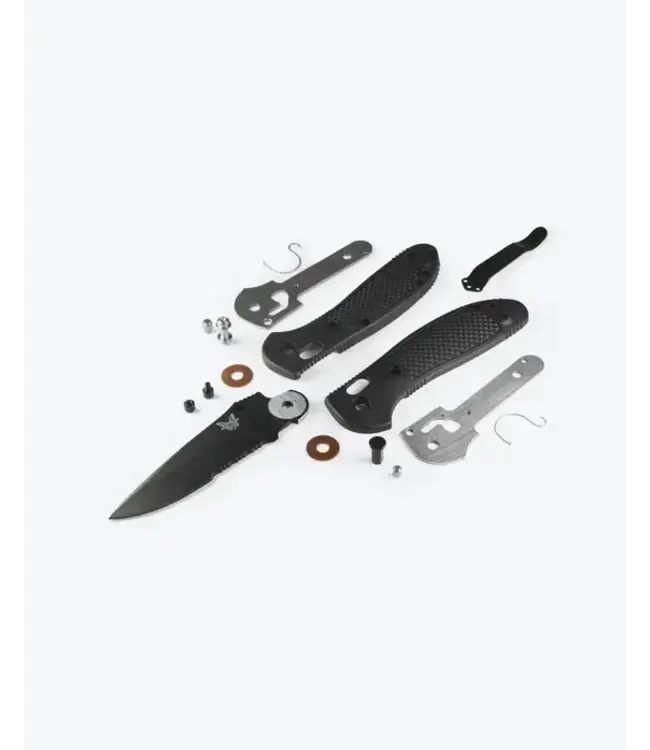 Benchmade Griptilian Knife - Black Grivory | Drop-point