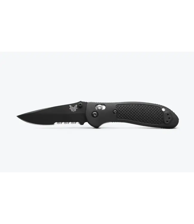 Benchmade Griptilian Knife - Black Grivory | Drop-point