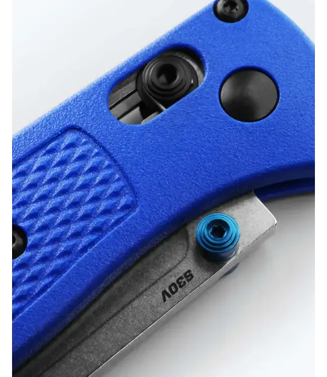 Benchmade Bugout Knife - Blue Grivory