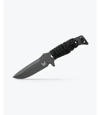 BENCHMADE Benchmade Fixed Adamas Knife - Black Paracord | Drop-point