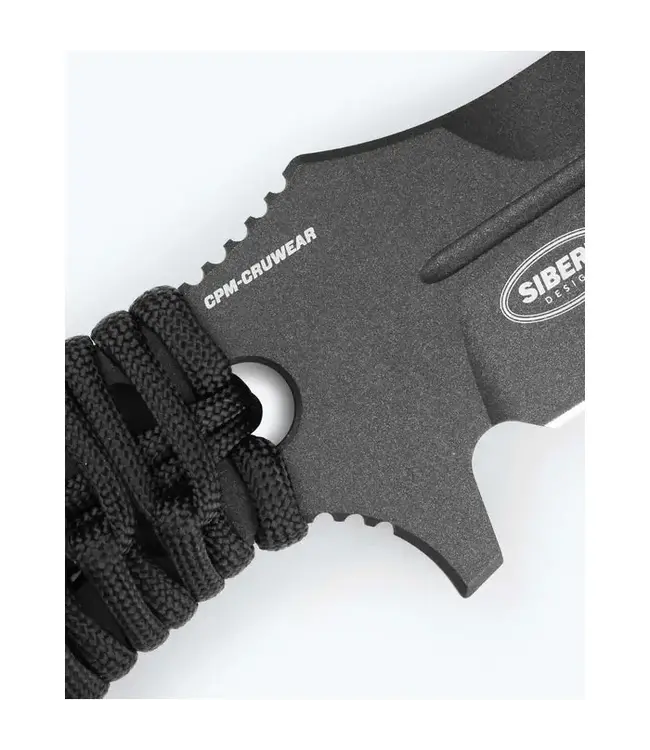 Benchmade Fixed Adamas Knife - Black Paracord | Drop-point