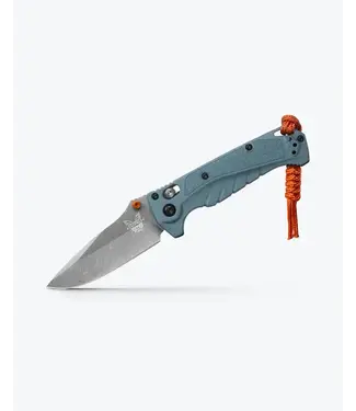BENCHMADE Benchmade Mini Adira Knife - Depth Blue Grivory | Drop-point