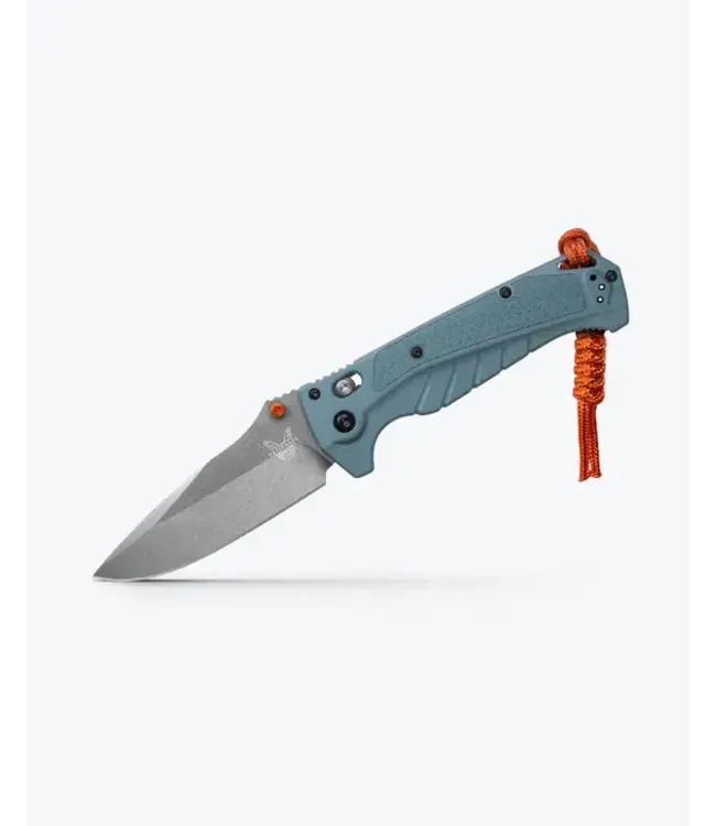 Benchmade Adira Knife - Depth Blue Grivory | Drop-point