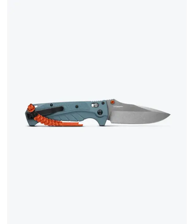 Benchmade Adira Knife - Depth Blue Grivory | Drop-point