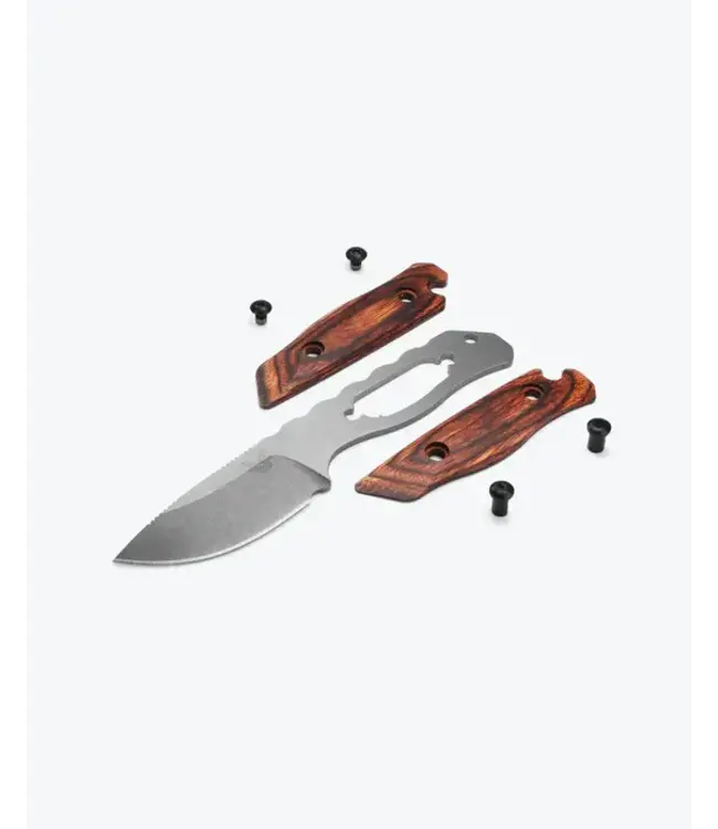 Benchmade Hidden Canyon Hunter Knife - Stabilized Wood | Drop-point